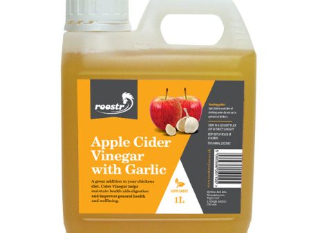 Premium Grade Poultry Chicken Cider Vinegar & Garlic - 1 Litre Discount