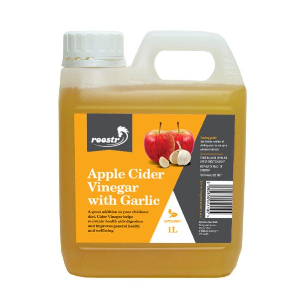 Premium Grade Poultry Chicken Cider Vinegar & Garlic - 1 Litre Discount