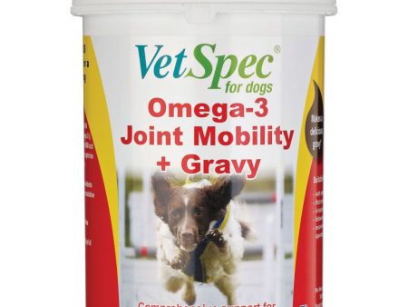 VetSpec Omega-3 Joint Mobility + Gravy - 500g For Sale