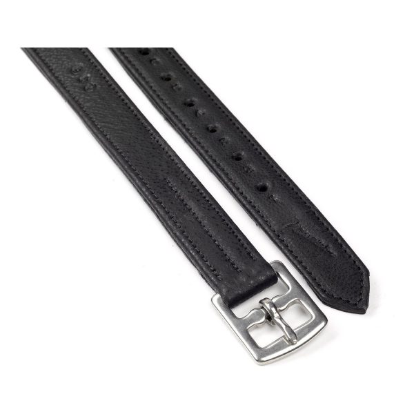 Whitaker Stirrup Leathers Black For Discount