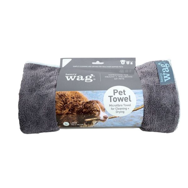 Henry Wag Microfibre Towel For Cheap