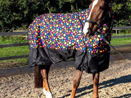 Whitaker Whiston Turnout Rug Detachable Neck 170Gm Dotty on Sale