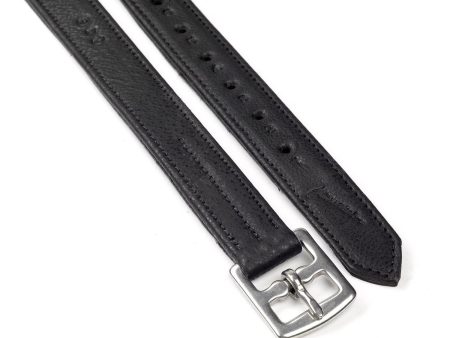 Whitaker Stirrup Leathers Black For Discount