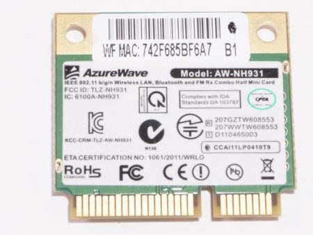 New H000032540 Toshiba Laptop wireless card Online now