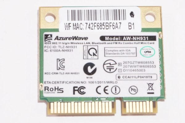 New H000032540 Toshiba Laptop wireless card Online now