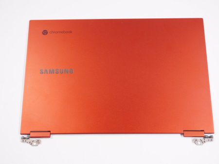 New BA61-04033A Samsung Laptop LCD Back Cover W Hinges Red Online Sale